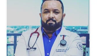 Médico cardiologista, Antônio Luiz de Carvalho Cunha.