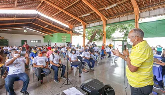 Dr. Pessoa em lançamento do projeto "SDU Leste nos Bairros".