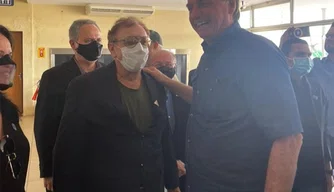 Jair Bolsonaro e Mão Santa.