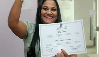 Genir Ferreira (PT), prefeita de Boqueirão do Piauí.