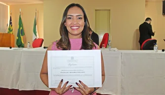 Ana Lina, prefeita de Murici dos Portelas.