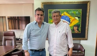 Senador Ciro Nogueira e  ex-governador Zé Filho