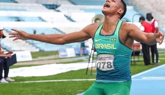 João Henrique Falcão, atleta piauiense que representará o Brasil nas Olimpíadas.