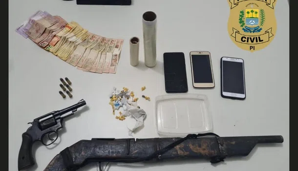 Polícia prende 4 suspeitos de integrar Bonde dos 40 em Floriano