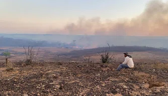 Incêndio no Sul do Piauí