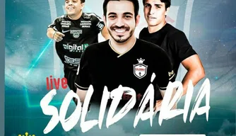 Live solidária realizada pelo influencer Felipe Joioso