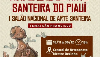 Salão Nacional de Arte Santeira-Piauí.