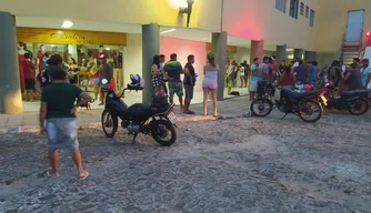 Local onde aconteceu o crime em Luís Correia.