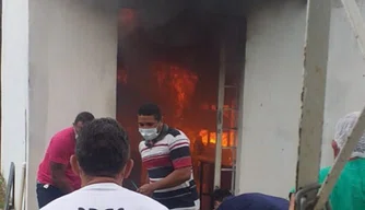 Incêndio no hospital de Campo Maior