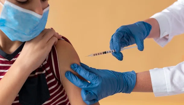 Vacinação contra Covid em crianças.