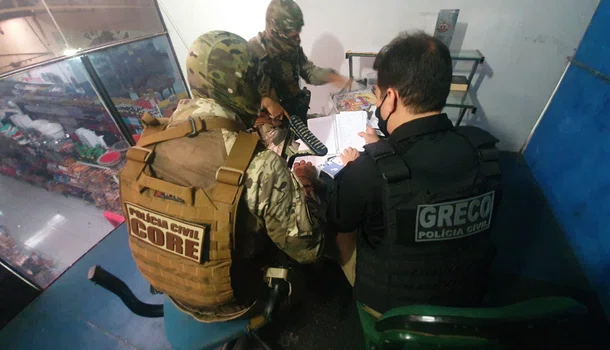 Operação do Greco no Monte Verde, em Teresina.