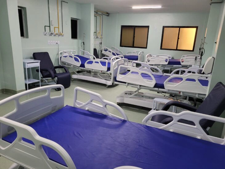 Novos leitos do Hospital Infantil Lucídio Portela (HILP), em Teresina.