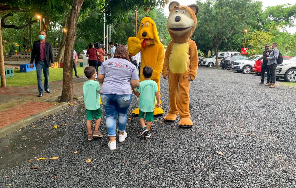 Inauguração do Parque das Crianças