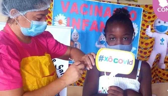 Vacinação infantil das comunidades quilombolas.