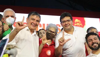 Lançamento das pré-candidaturas de Rafael Fonteles e Wellington D