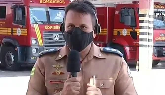 Tenente-coronel Costa, do Corpo de Bombeiros do Piauí.