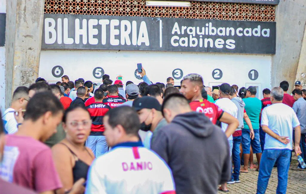 Venda de ingressos do jogo entre Altos x Flamengo