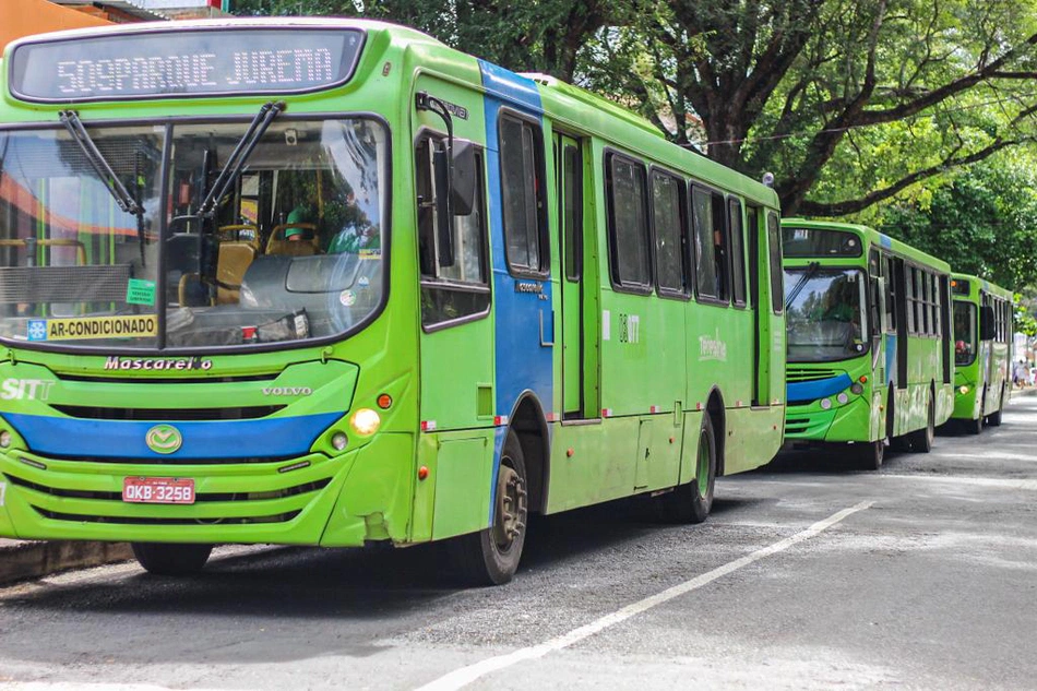 Circulação dos ônibus em Teresina