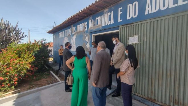 Obras na sede do Conselho Tutelar de Valença do Piauí