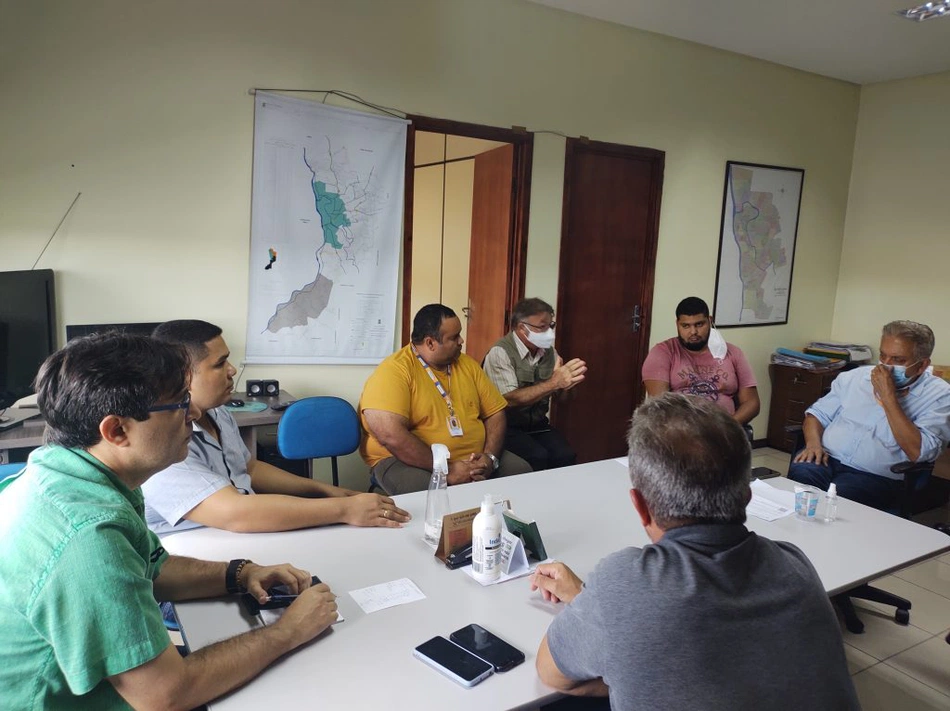 Reunião do Comitê Operacional de Combate à Dengue em Teresina.