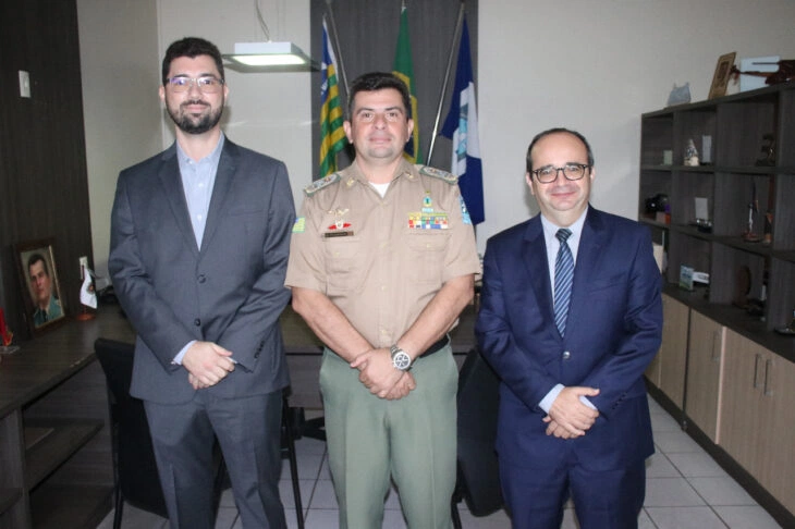 Encontro entre PM/PI e Defensória Pública.