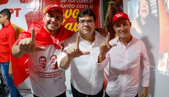 Dois novos prefeitos filiados ao PT com Rafael Fonteles