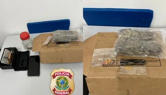Polícia Federal apreende drogas enviadas pelos Correios em Picos.