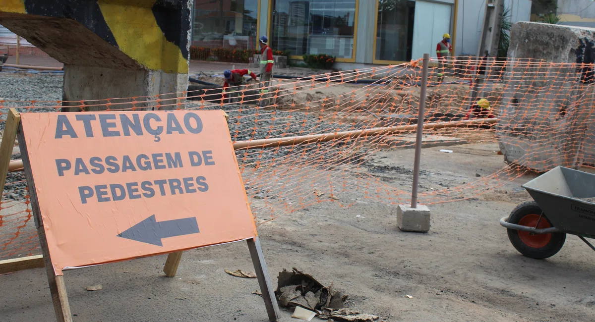 Comerciantes reclamam de interdição na Avenida Homero Castelo Branco em Teresina