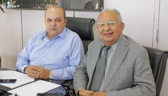 Prefeito de Teresina, Dr Pessoa e Governador de Brasília, Ibaneis Rocha.