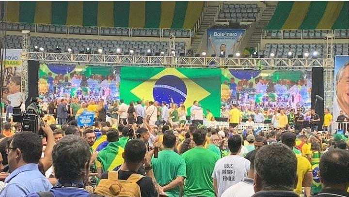 Lançamento da candidatura à reeleição de Bolsonaro
