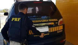 PRF prende homem que cometeu feminicídio em cidade de Goiás.