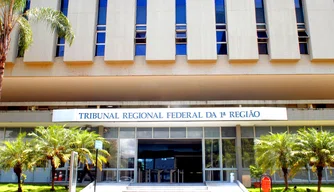 Fachada do Tribunal Regional Federal da 1ª Região.
