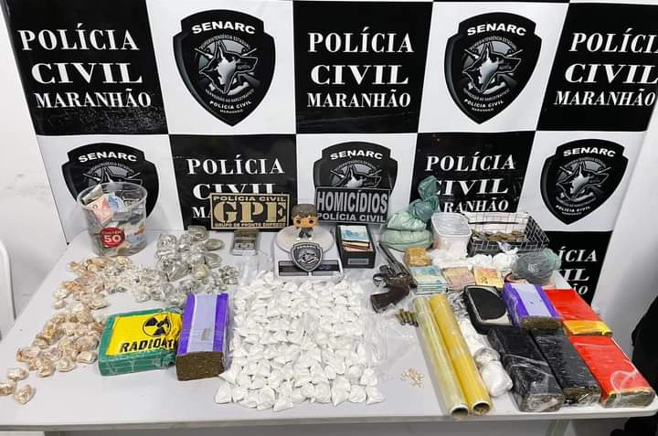 Polícia Civil prende dupla em investigação de tráfico de drogas em Timon.