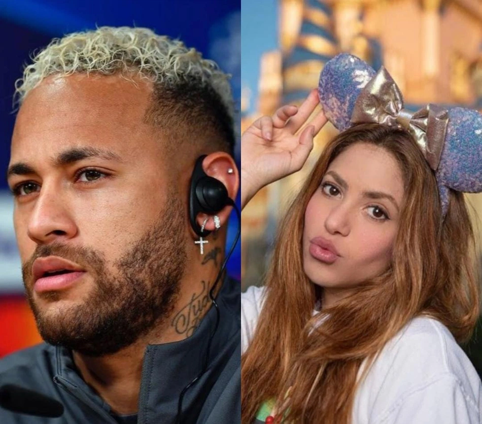 Neymar Jr. e Shakira.
