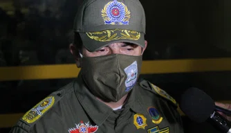 Scheiwann Lopes, comandante da Polícia Militar do Piauí