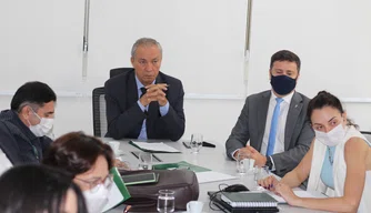 Reunião do Tribunal de Justiça do Piauí.