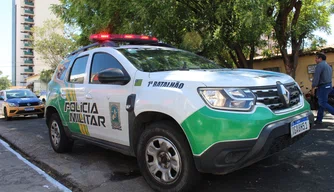 Viatura da Polícia Militar do Piauí - PMPI