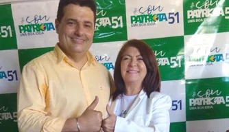 Gustavoi Henrique anuncia nova candidata a Vice-governadora Josselene Muniz.
