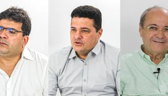Rafael Fonteles, Gustavo Henrique e Sílvio Mendes