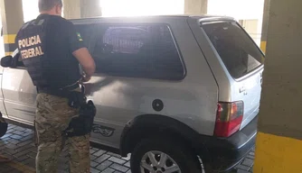 Polícia Federal prende suspeitos de furtar viatura em Teresina.