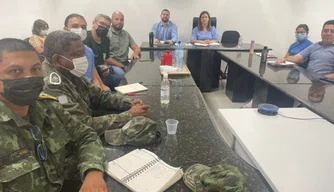 Reunião para debater 6ª Operação Mata Atlântica em Pé no Piauí.