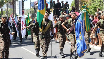 Desfile de 7 de setembro em Teresina
