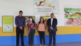 Secretário Municipal de Educação Nouga Cardoso visita escolas na zona rural de Teresina.
