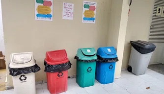 Prefeitura de Teresina recolheu mais de 120 toneladas de material reciclável no mês de agosto.
