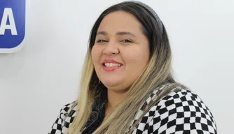 Candidata ao Governo do Piauí, Ravenna Castro.