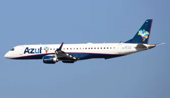 Azul Linhas Aéreas retoma oferta de voos diretos entre Teresina e Fortaleza.