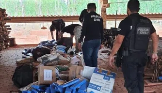 Polícia Civil incinera mais de 1 tonelada de drogas no Piauí