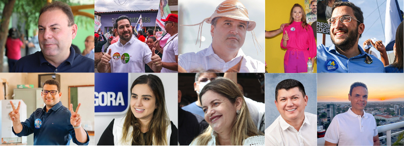 Novos candidatos a deputado estadual.