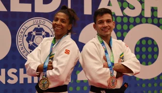 Brasileiros conquistam medalha de ouro e bronze no mundial de Judô