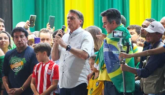 Presidente Jair Bolsonaro visita Teresina